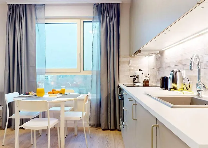 Softspace With Parking Mokotow Apartment